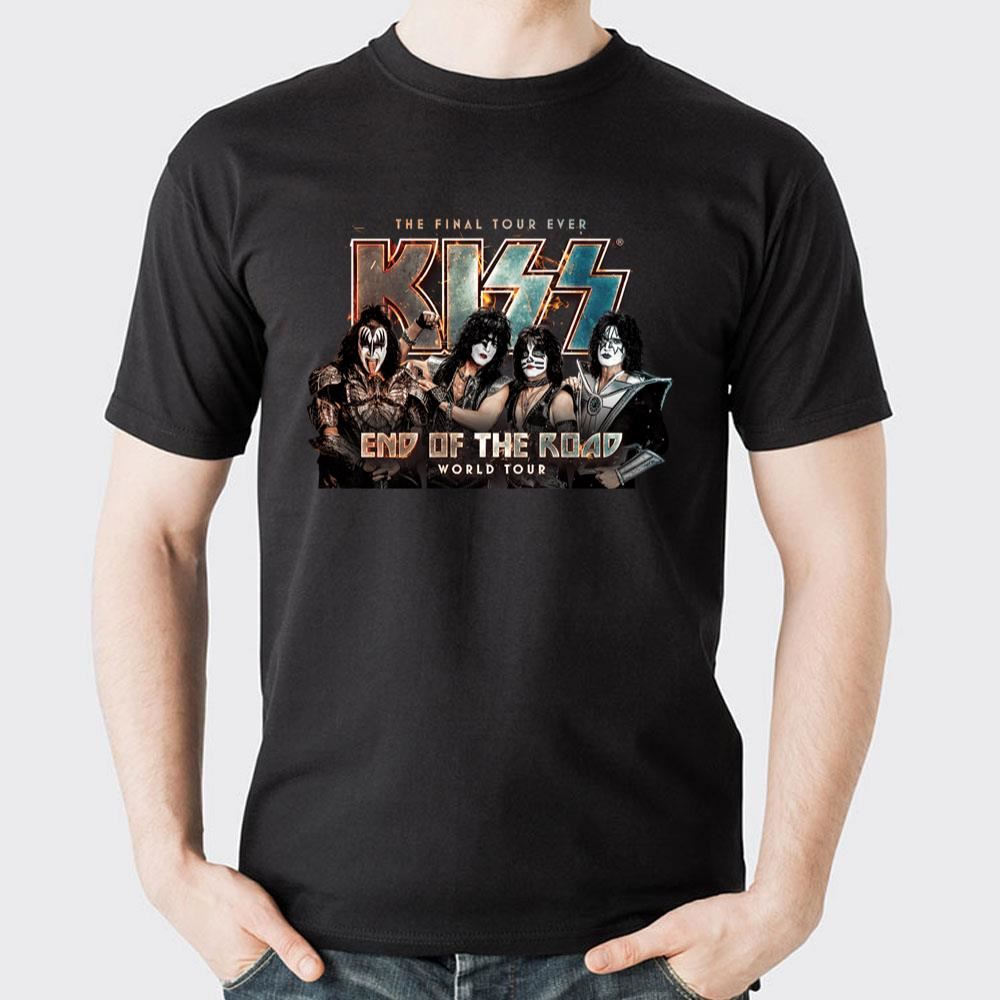 The Final Tour Ever End Of The Road Kiss World Tour 2023 Awesome Shirts